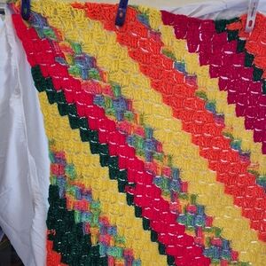 Colorful Crochet Blanket